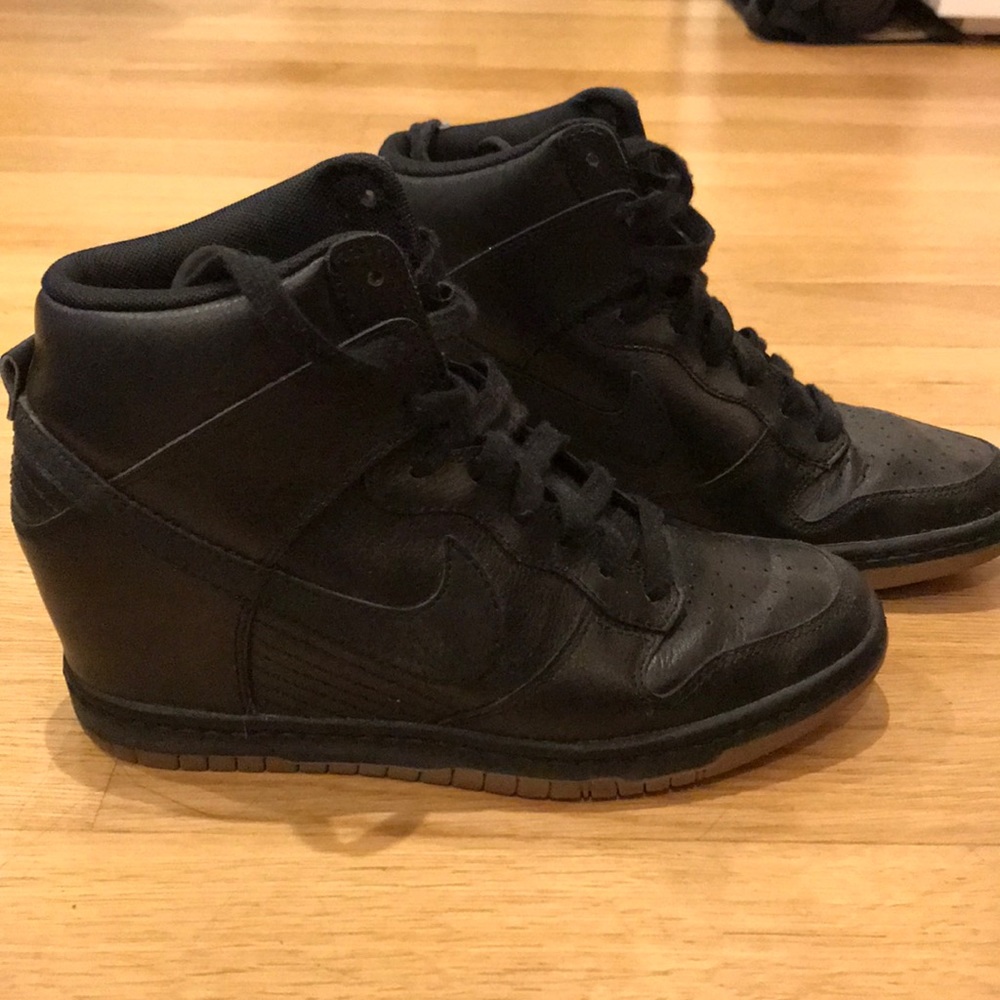 Nike Sky Hi Dunk Black Sneakers